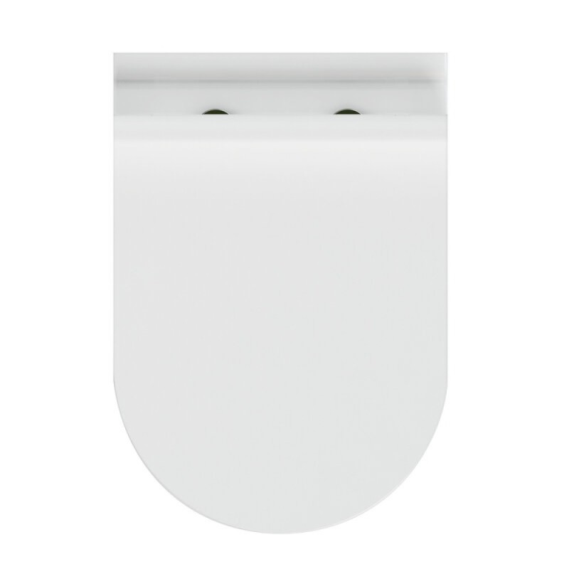 Подвесной унитаз Cersanit Brasko Smart Clean On DPL EO slim LP, A64824, безободковый, крышка-сиденье микролифт, цвет белый