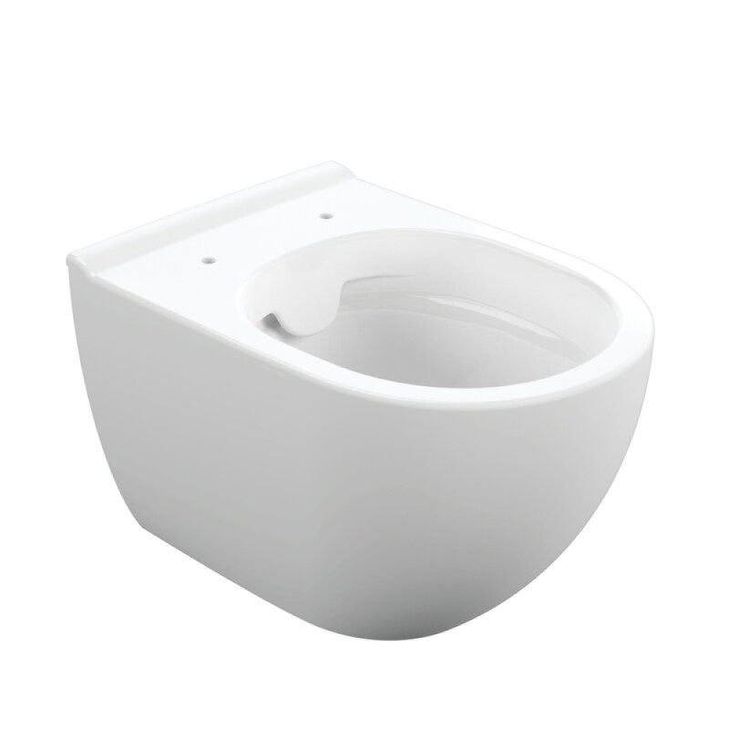 Подвесной унитаз Cersanit Brasko Smart Clean On DPL EO slim LP, A64824, безободковый, крышка-сиденье микролифт, цвет белый