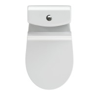 Унитаз-компакт Cersanit Nature Clean On 011 3/5 DPL EO slim A65410, безободковый, крышка-сиденье микролифт, цвет белый