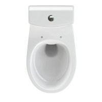Унитаз-компакт Cersanit Nature Clean On 011 3/5 DPL EO slim A65410, безободковый, крышка-сиденье микролифт, цвет белый