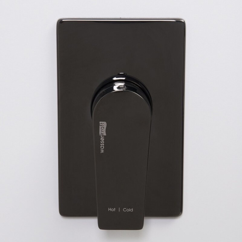 Душевая система WasserKRAFT 6600 A66181, PVD черный