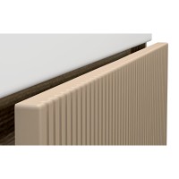 Тумба под раковину Cersanit Classic Ribble A69278, 80 см, подвесная, цвет бежевый