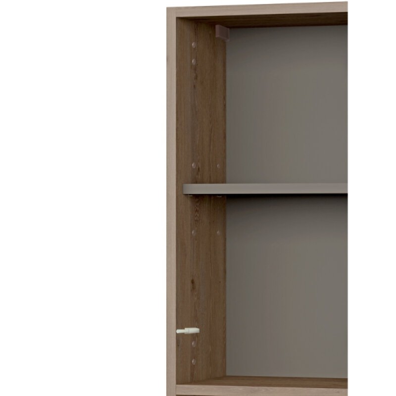 Шкаф-пенал Cersanit Classic Ribble A69282, 35 см, подвесной, цвет коричневый