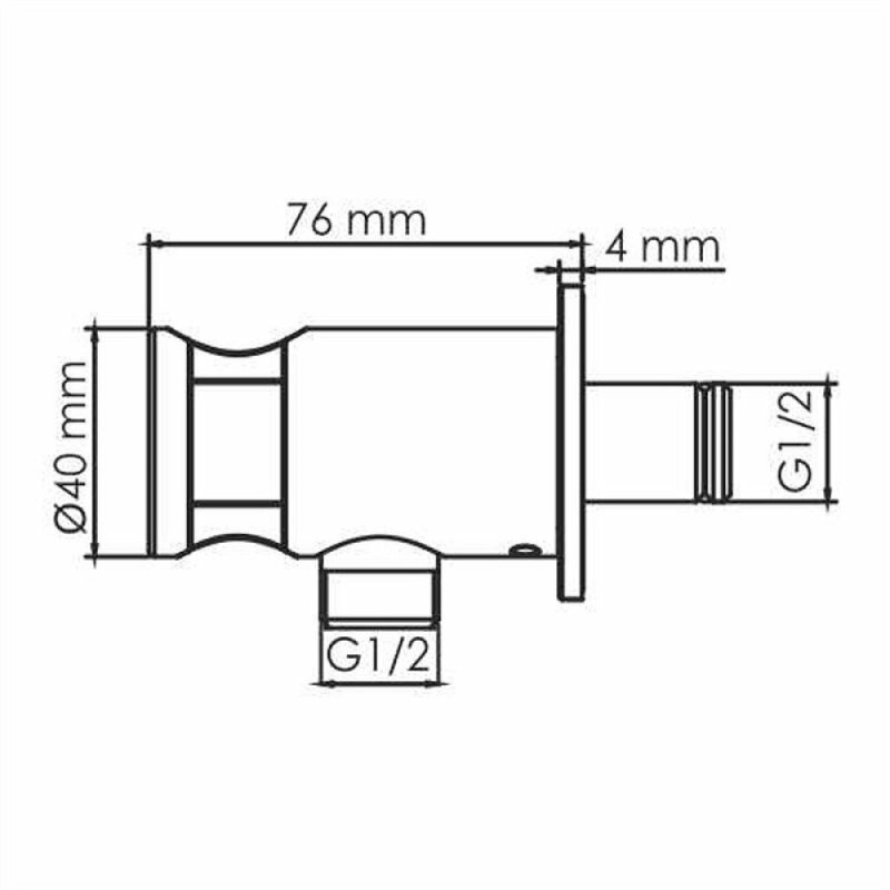 Душевая система WasserKRAFT Sauer 7100, цвет золото глянцевое, A71208