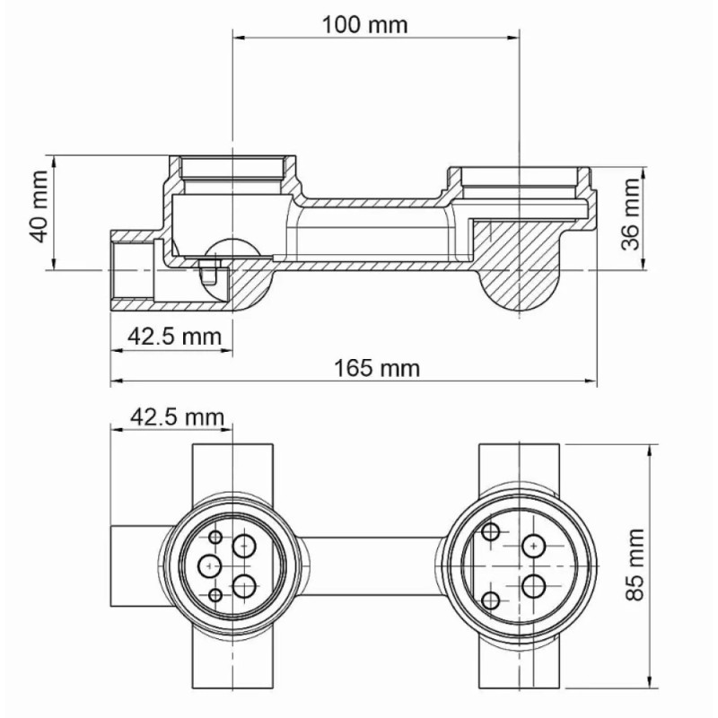 Душевая система WasserKRAFT A7171.189.197.208.183.348, PVD золото