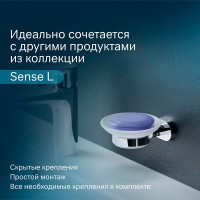 Мыльница Am.Pm Sense L A7434200, хром