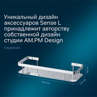 Полка Am.Pm Sense L A7453100, хром