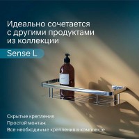 Полка Am.Pm Sense L A7453100, хром