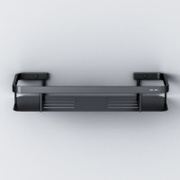 Полка Am.Pm Sense L A7453122, 1 ярус, черная матовая