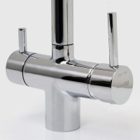Смеситель для кухонной мойки WasserKRAFT, с подключением фильтра питьевой воды, хром, A8317
