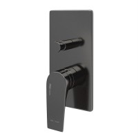 Душевая система WasserKRAFT, вороненая сталь, gunmetal, A84202