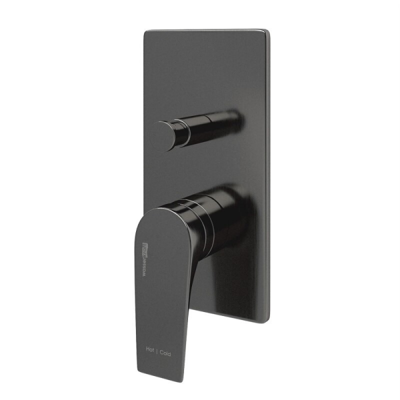 Душевая система WasserKRAFT, вороненая сталь, gunmetal, A84202