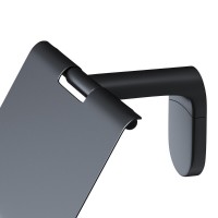 Держатель туалетной бумаги с крышкой Am.Pm X-Joy A84341422 черный матовый