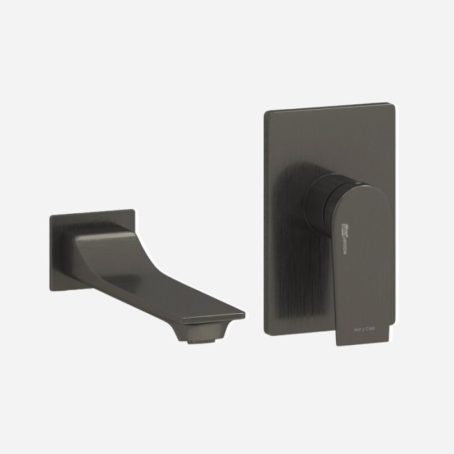 Смеситель для раковины WasserKRAFT, PVD-покрытие, Gun Metal, A84563