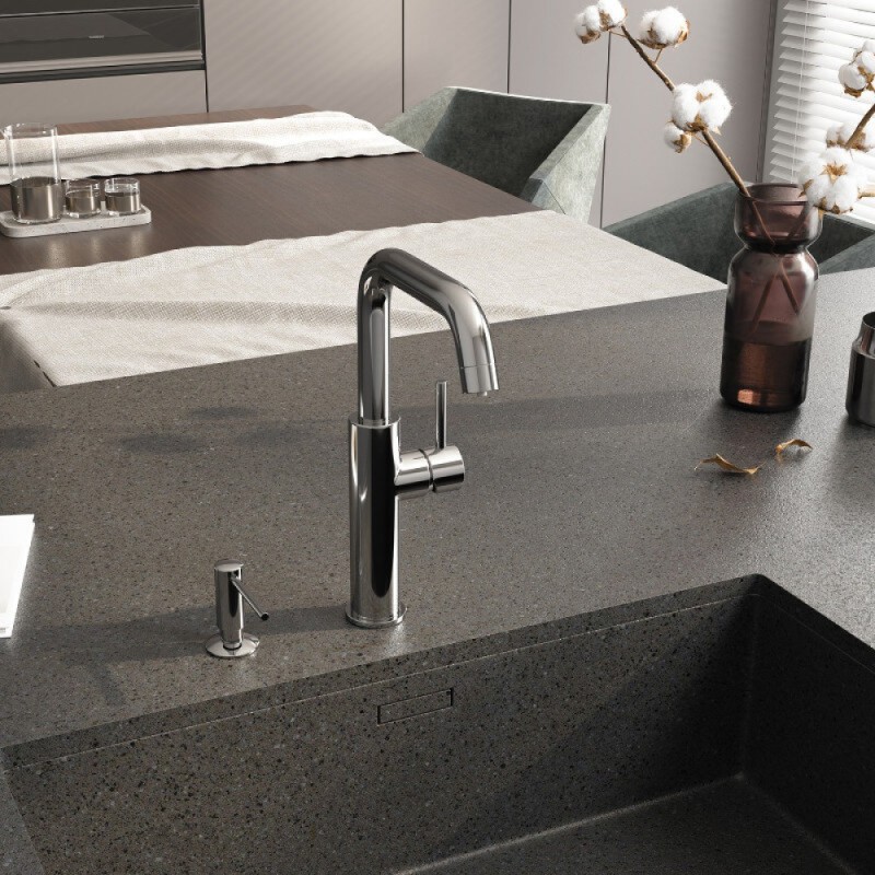 Смеситель для кухонной мойки WasserKRAFT A8517, с подключением фильтра питьевой воды, хром