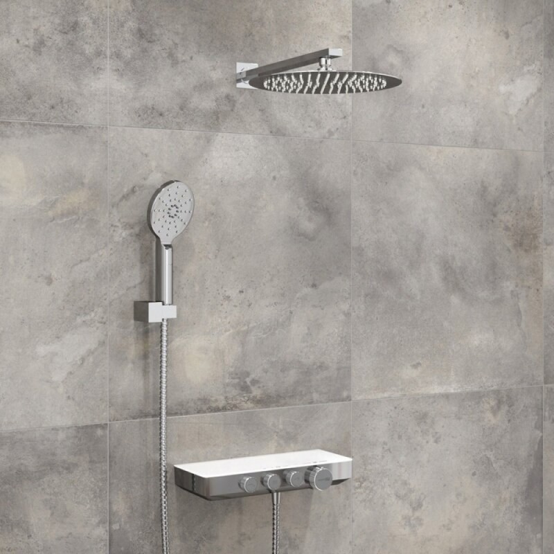 Душевая система WasserKRAFT Mindel A8599.090.116.010.127.011 Thermo, термостатическая, хром