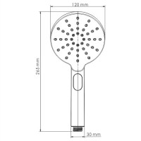 Душевая система WasserKRAFT Mindel A8599.090.116.010.127.011 Thermo, термостатическая, хром