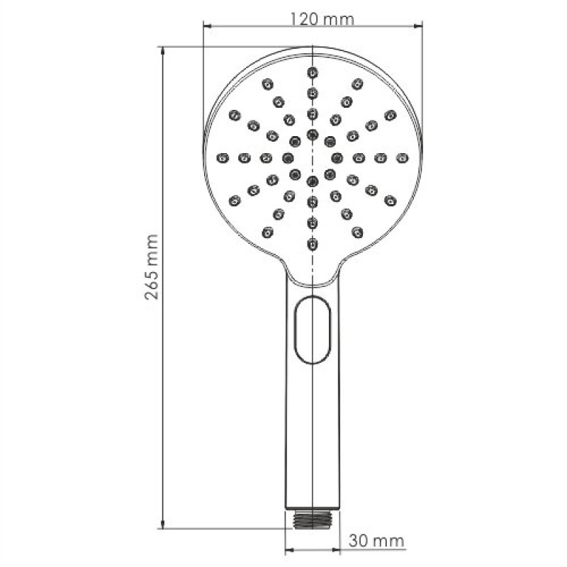 Душевая система WasserKRAFT Mindel A8599.090.116.010.127.011 Thermo, термостатическая, хром