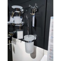 Ершик для унитаза Am.Pm X-Joy A85A33300, держатель хром