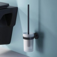 Ершик для унитаза Am.Pm X-Joy A85A33322, держатель черный матовый