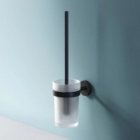 Ершик для унитаза Am.Pm X-Joy A85A33322, держатель черный матовый