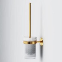 Ершик для унитаза Am.Pm X-Joy A85A33399, цвет золотой