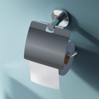 Держатель для туалетной бумаги Am.Pm X-Joy, с крышкой, хром, A85A341400