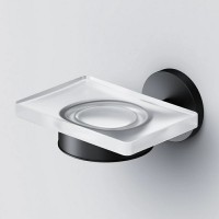 Мыльница настенная Am.Pm X-Joy A85A34222 с держателем, черный матовый