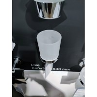 Стакан с настенным держателем Am.Pm X-Joy A85A34300, хром