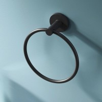 Полотенцедержатель - кольцо Am.Pm X-Joy A85A34422, 15,5 см, черный матовый