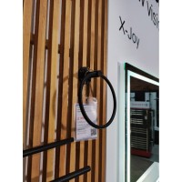 Полотенцедержатель - кольцо Am.Pm X-Joy A85A34422, 15,5 см, черный матовый