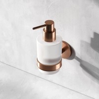 Дозатор для жидкого мыла Am.Pm X-Joy A85A36944 с держателем, цвет розовое золото