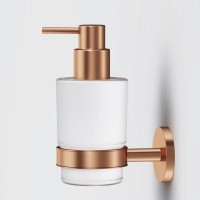 Дозатор для жидкого мыла Am.Pm X-Joy A85A36944 с держателем, цвет розовое золото