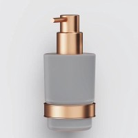 Дозатор для жидкого мыла Am.Pm X-Joy A85A36944 с держателем, цвет розовое золото
