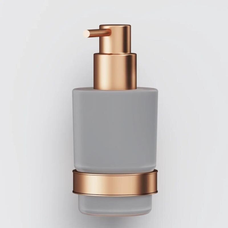 Дозатор для жидкого мыла Am.Pm X-Joy A85A36944 с держателем, цвет розовое золото
