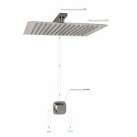 Душевая система WasserKRAFT Naab A8651.090.118, хром