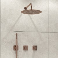 Душевая система WasserKRAFT Paar A8851.309.338.330.290.292.291, PVD розовое золото