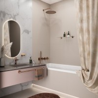 Душевая система WasserKRAFT Paar A8851.310.311.338.330.290.292.291, PVD розовое золото