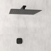 Душевая система WasserKRAFT Nuthe A9151.219.162, черная матовая