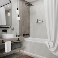 Душевая система WasserKRAFT Nuthe A9151.265.315.219.162.327.242.217, черная матовая