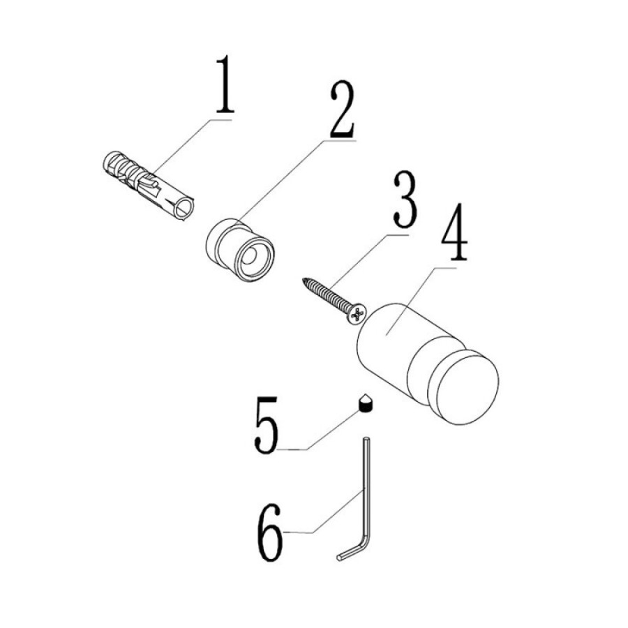 Крючок Abber Osten 316 AA1850BST, сталь брашированная