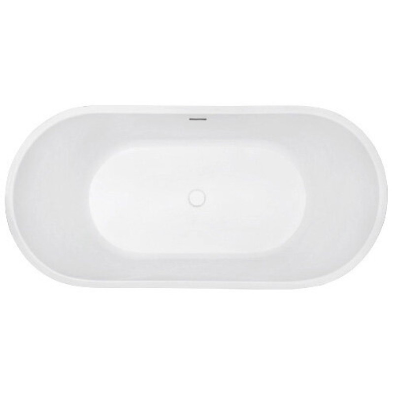 Ванна акриловая Abber AB9203-1.5 150 х 80 x 60 см отдельностоящая, белая