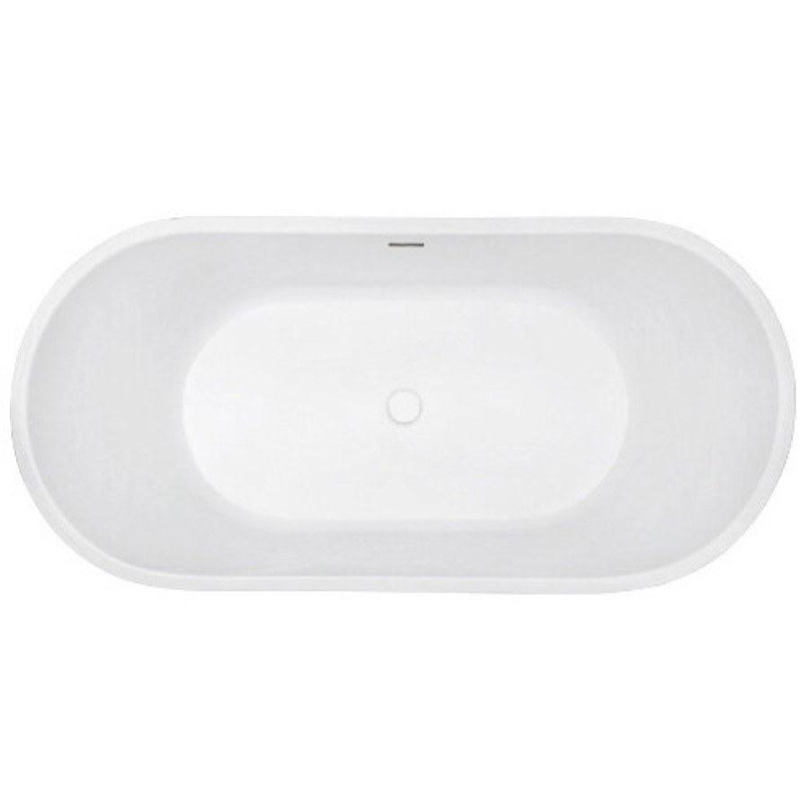 Ванна акриловая Abber AB9203-1.5 150 х 80 x 60 см отдельностоящая, белая