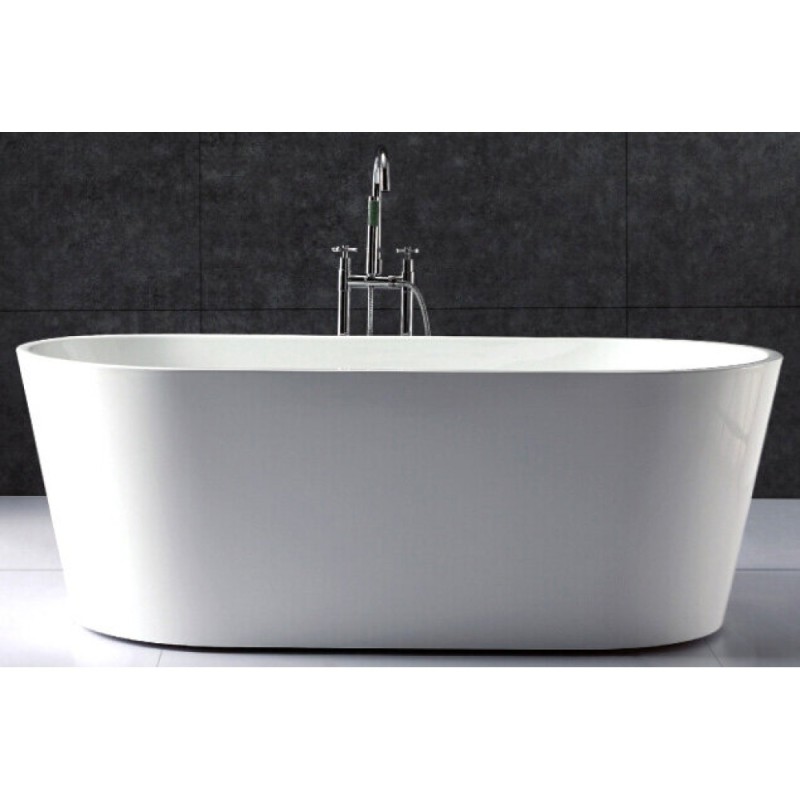 Ванна акриловая Abber AB9209, цвет - белый, 170 x 80 x 60 см