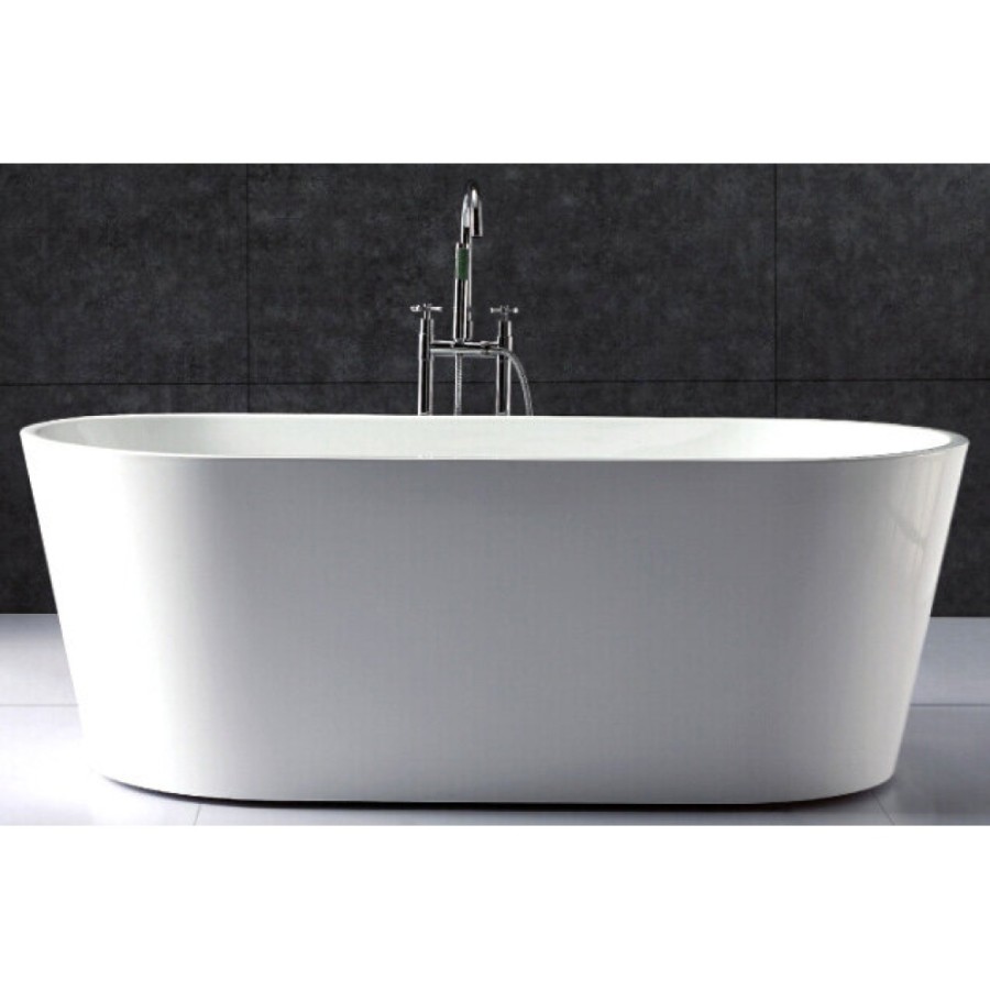 Ванна акриловая Abber AB9209, цвет - белый, 170 x 80 x 60 см