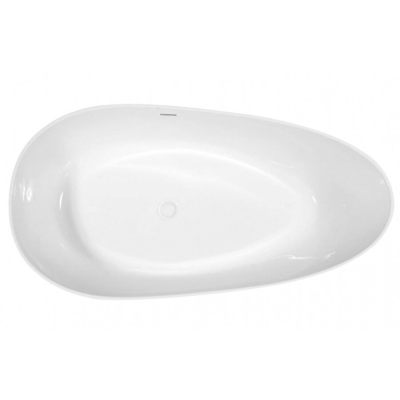 Ванна акриловая Abber 170 x 80 см, черный матовый, AB9211MB