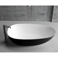 Ванна акриловая Abber 170 x 80 см, черный матовый, AB9211MB