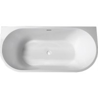 Акриловая ванна Abber 130х70 x 60 см AB9216-1.3 пристенная, белая