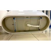 Ванна акриловая Abber 175 x 80 см