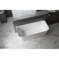 Ванна акриловая Abber 160 х 75 см, белая, AB9223-1.6